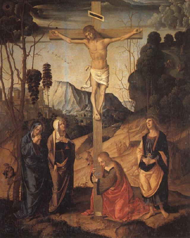 Marco Palmezzano The Crucifixion Spain oil painting art